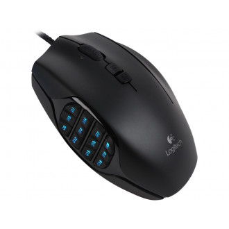 Logitech G600MMO Gaming Mouse - Black
