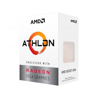 AMD Athlon 200GE 2-Core, 4-Thread, 3.2 GHz Base, Socket...
